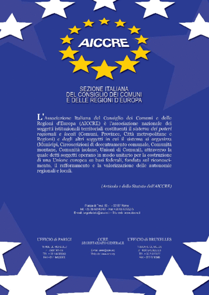 ADESIONI ALL’AICCRE PER L’ANNO 2008