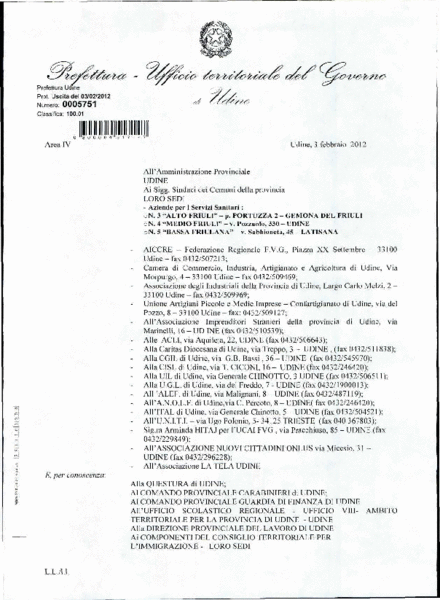 FONDO EUROPEO PER L’INTEGRAZIONE DEI CITTADINI DI PAESI TERZI 2007-2013. ANNUALITÀ 2011. AVVISI PUBBLICI.