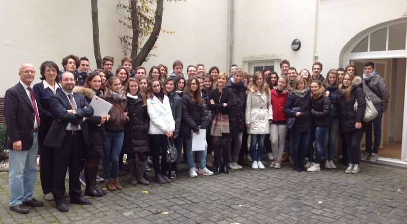 STUDENTI DEL LICEO MARINELLI DI UDINE IN VISITA A BRUXELLES